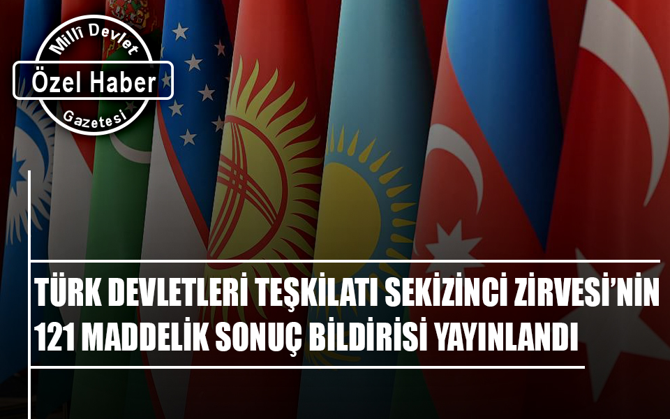 57049Türk Devletleri Teşkilatı Sekizinci Zirvesi’nin 121 maddelik sonuç bildirisi yayımlandı.jpg